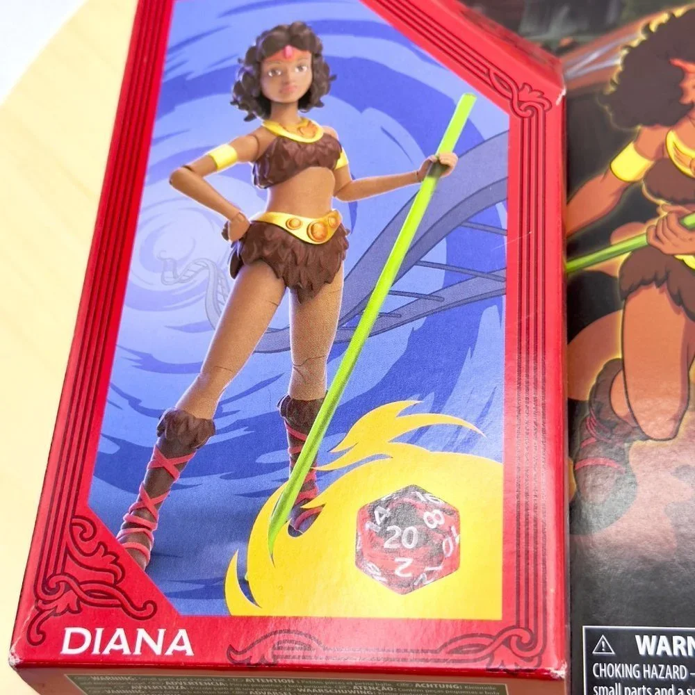 Dungeons & Dragons Diana the Acrobat Cartoon Classics 6” Action Figure NEW!